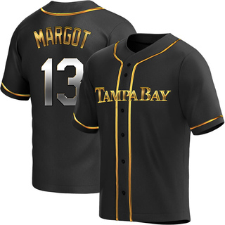 Manuel Margot Men's Nike White Tampa Bay Rays Home Replica Custom Jersey